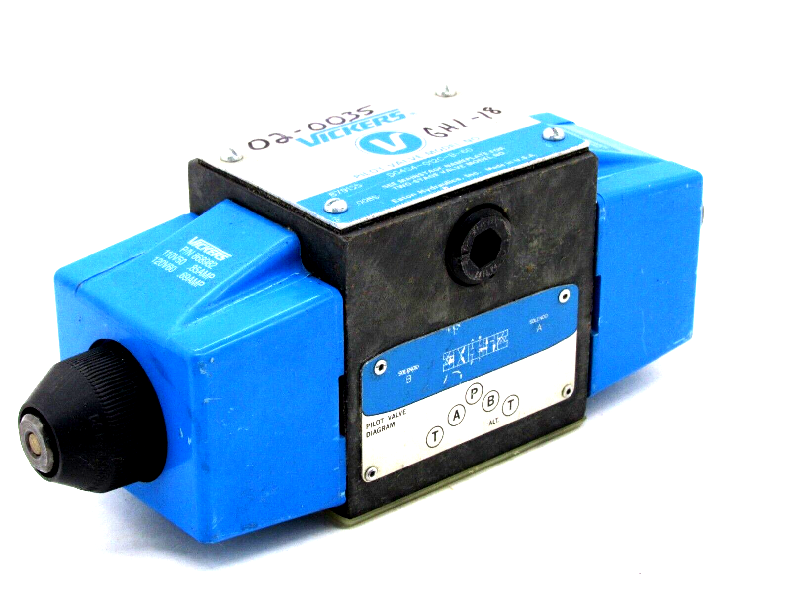 NEW VICKERS DG4S4-012C-B-60 DIRECTIONAL CONTROL VALVE DG4S4012CB60