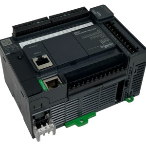 USED SCHNEIDER ELECTRIC TM221CE24R CONTROLLER W/ TM3DI8A INPUT