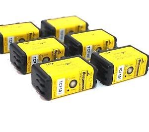6 NEW BUSSMANN TCF10 FUSES