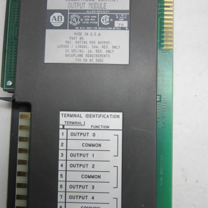 ALLEN BRADLEY 1771-OW OUTPUT MODULE 1771OW
