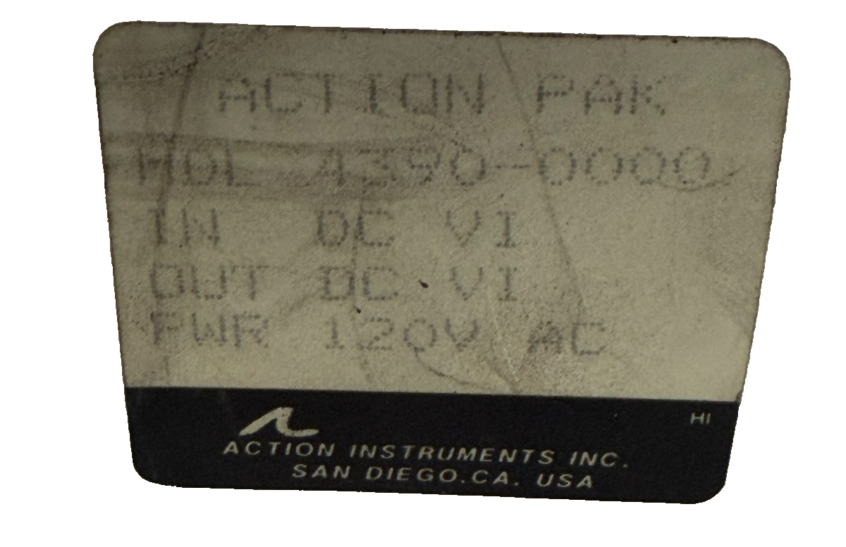 NEW ACTION INSTRUMENTS 4390-0000 SIGNAL CONDITIONER 4390000 - Image 6