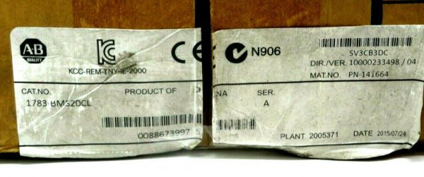 NEW ALLEN BRADLEY 1783-BMS20CL ETHERNET SWITCH SERIES A 1783BMS20CL - Image 5