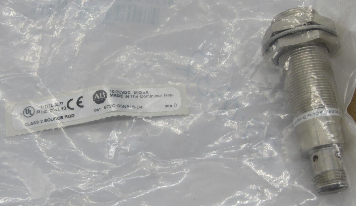 NEW ALLEN BRADLEY 872C-D5NP18-D4 PROXIMITY SENSOR SERIES D 872CD5NP18D4 - Image 4