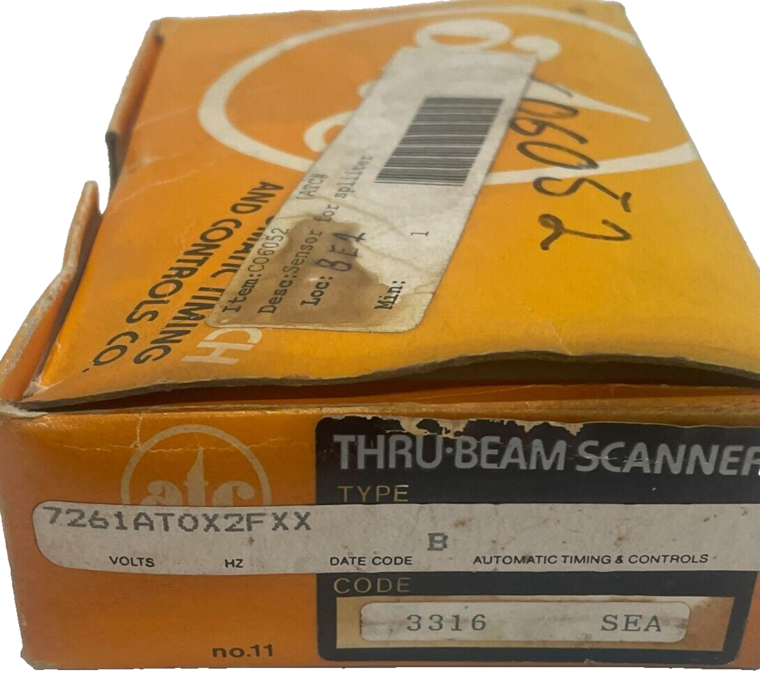 NEW ATC 7261AT0X2FXX PHOTOELECTRIC BEAM SWITCH - Image 4