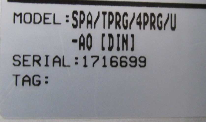 NEW MOORE IND SPA/TPRG/4PRG/U-A0 PROGRAMMABLE ALARM 5GRMD SPATPRG4PRGUA0 - Image 5