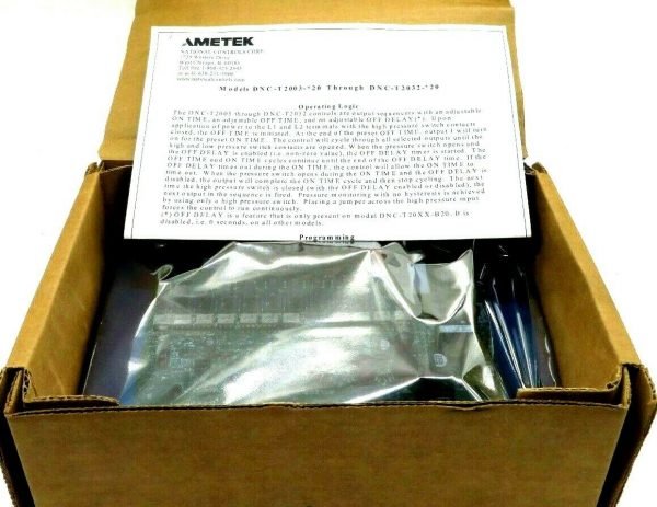 NEW NATIONAL CONTROLS DNC-T2010-R20 PROGRAM CONTROL BOARD DNCT2010R20 - Image 3