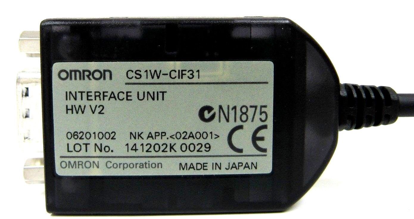 NEW OMRON CS1W-CIF31 USB SERIAL CONVERSION CABLE CS1WCIF31 – SB Industrial  Supply, Inc.