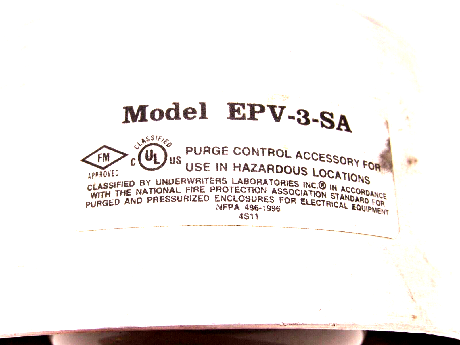 NEW PEPPERL & FUCHS EPV-3-SA ENCLOSURE VENT EPV3SA - Image 3