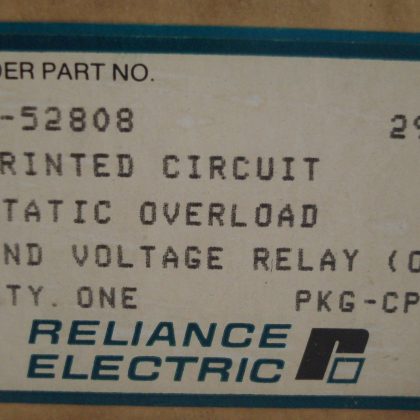 NEW RELIANCE ELECTRIC 0-52808 PRINTED CIRCUIT