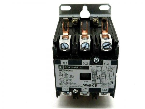 NEW SQUARE D 8910-DPA43-V02 CONTACTOR 40 AMP 3POLE 8910DPA43V02 - Image 3