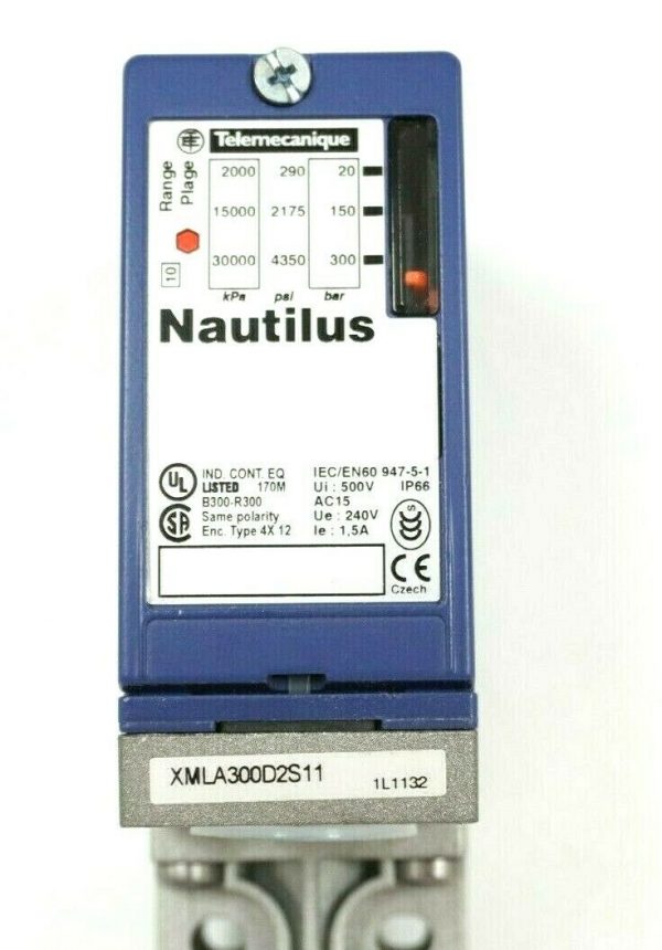 NEW TELEMECANIQUE XML-A300D2S11 PRESSURE SWITCH XMLA300D2S11 - Image 6