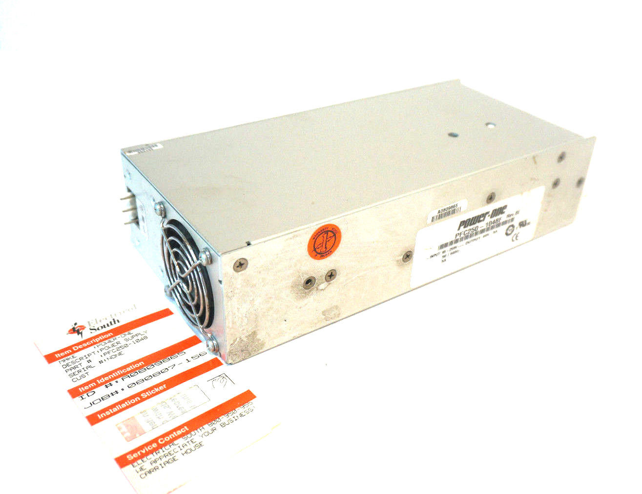 POWER ONE PFC250-1048F POWER SUPPLY PFC2501048F