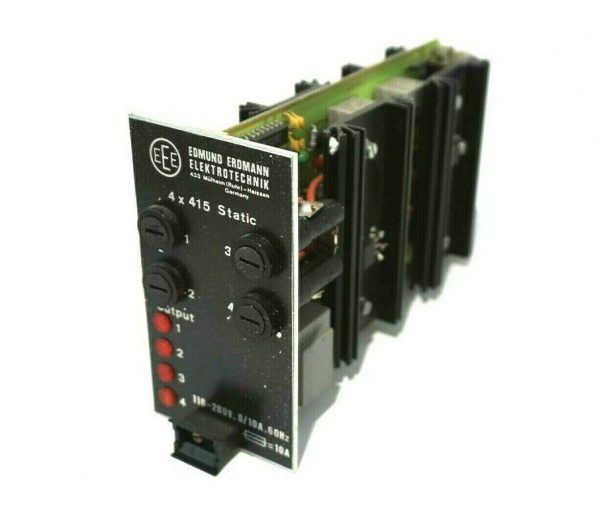 USED EDMUND ERDMANN ELEKTROTECHNIK 4X415 STATIC MODULE 4X415STATIC