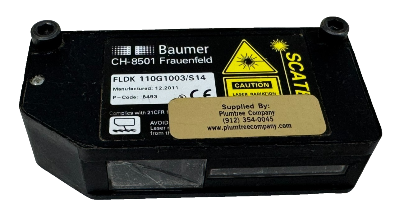 BAUMER FLDK 110G1003/S24 SCATEC-2 PROFILE SENSOR *FOR PARTS* - SB ...