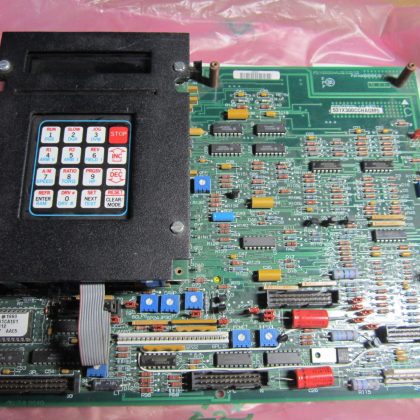 REFURBISHED GE 531X300CCHAGM5 CONTROL CARD WITH KEYPAD AND 531X135PRGALM1 BOARD