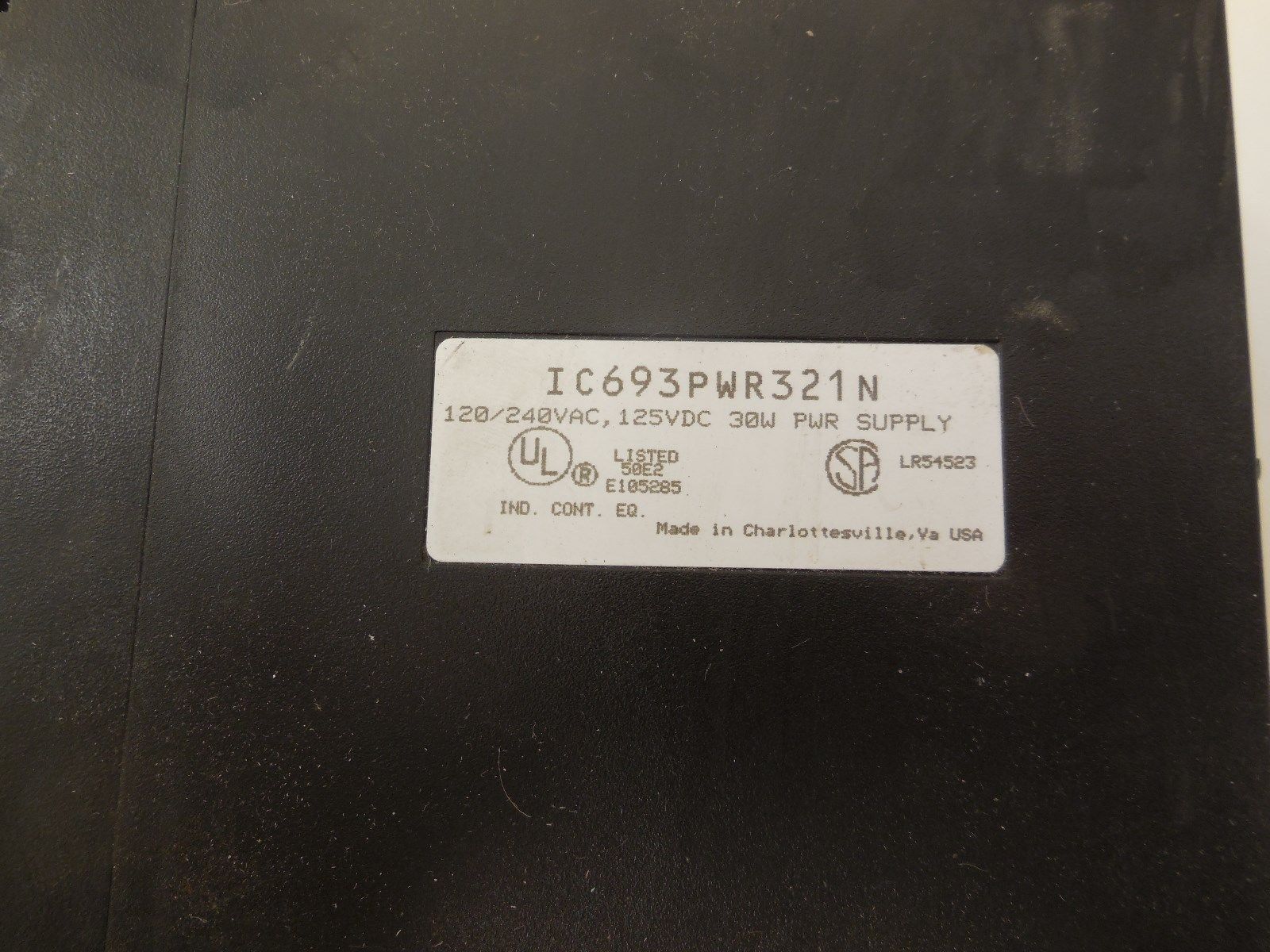 USED GE FANUC IC693PWR321N POWER SUPPLY - Image 3