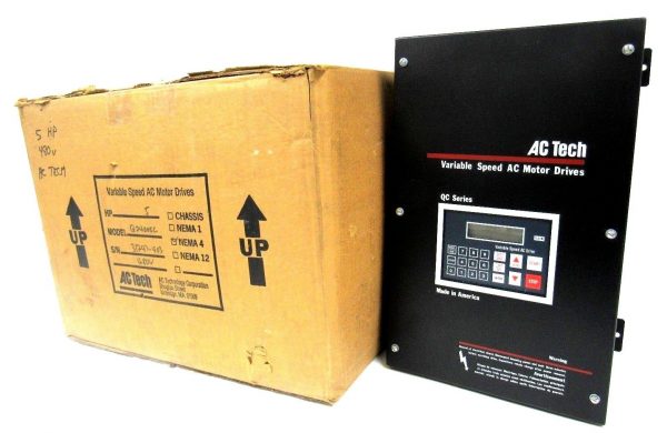 NEW AC TECH Q24005C DRIVE 5HP 400-460V