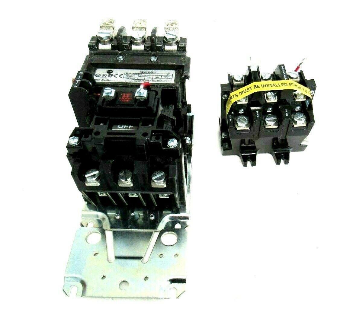 NEW ALLEN BRADLEY 509-COD STARTER SIZE 2 SER C 500F-COD930 509COD 592 ...
