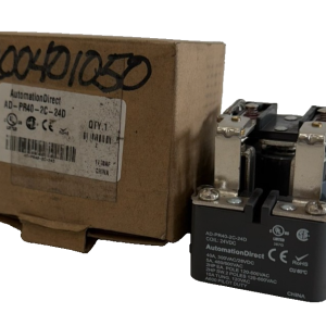 NEW AUTOMATION DIRECT AD-PR40-2C-24D RELAY ADPR402C24D