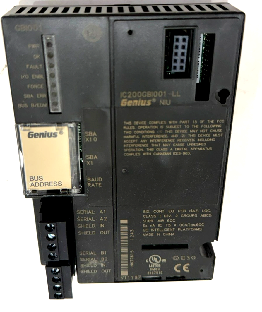 NEW GE FANUC IC200GBI001 INTERFACE MODULE - SB Industrial Supply, Inc.