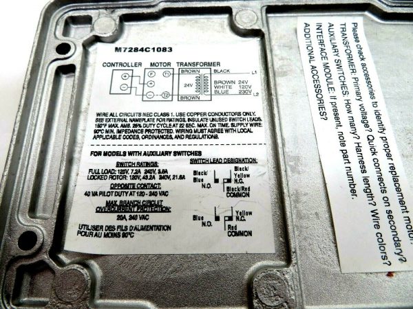NEW HONEYWELL M7284C 1083 MODULATING MOTOR 4-20MA INPUT M7284C1083 - Image 6
