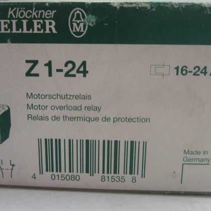 NEW MOELLER Z1-24 OVERLOAD RELAY  Z124