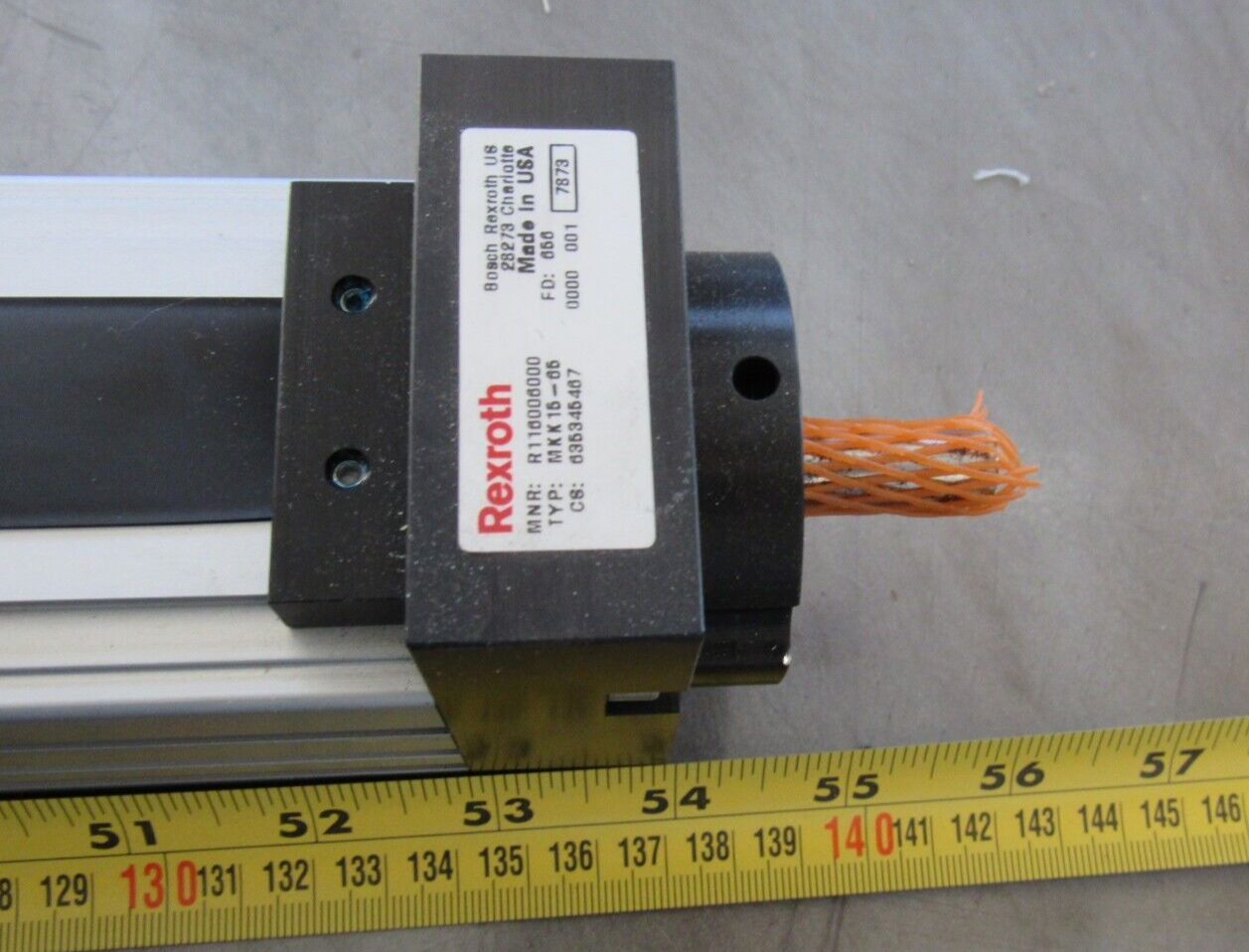 NEW REXROTH R116006000 LINEAR ACTUATOR MKK15-065-NN-2 1340 MM - SB ...