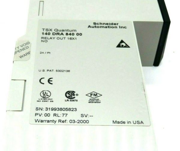 NEW SCHNEIDER ELECTRIC 140-DRA-840-00 RELAY OUTPUT MODULE 140DRA84000 - Image 4