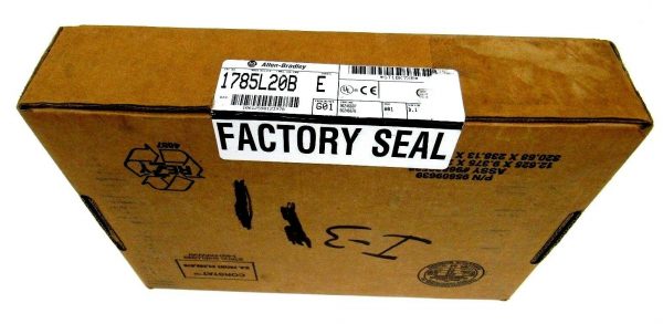 NEW SEALED ALLEN BRADLEY 1785-L20B PROCESSOR MOODULE 1785L20B SER E - Image 3