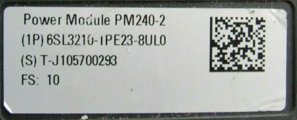 NEW SIEMENS 6SL3210-1PE23-8UL0 POWER MODULE PM240-2 6SL32101PE238UL0 - Image 5
