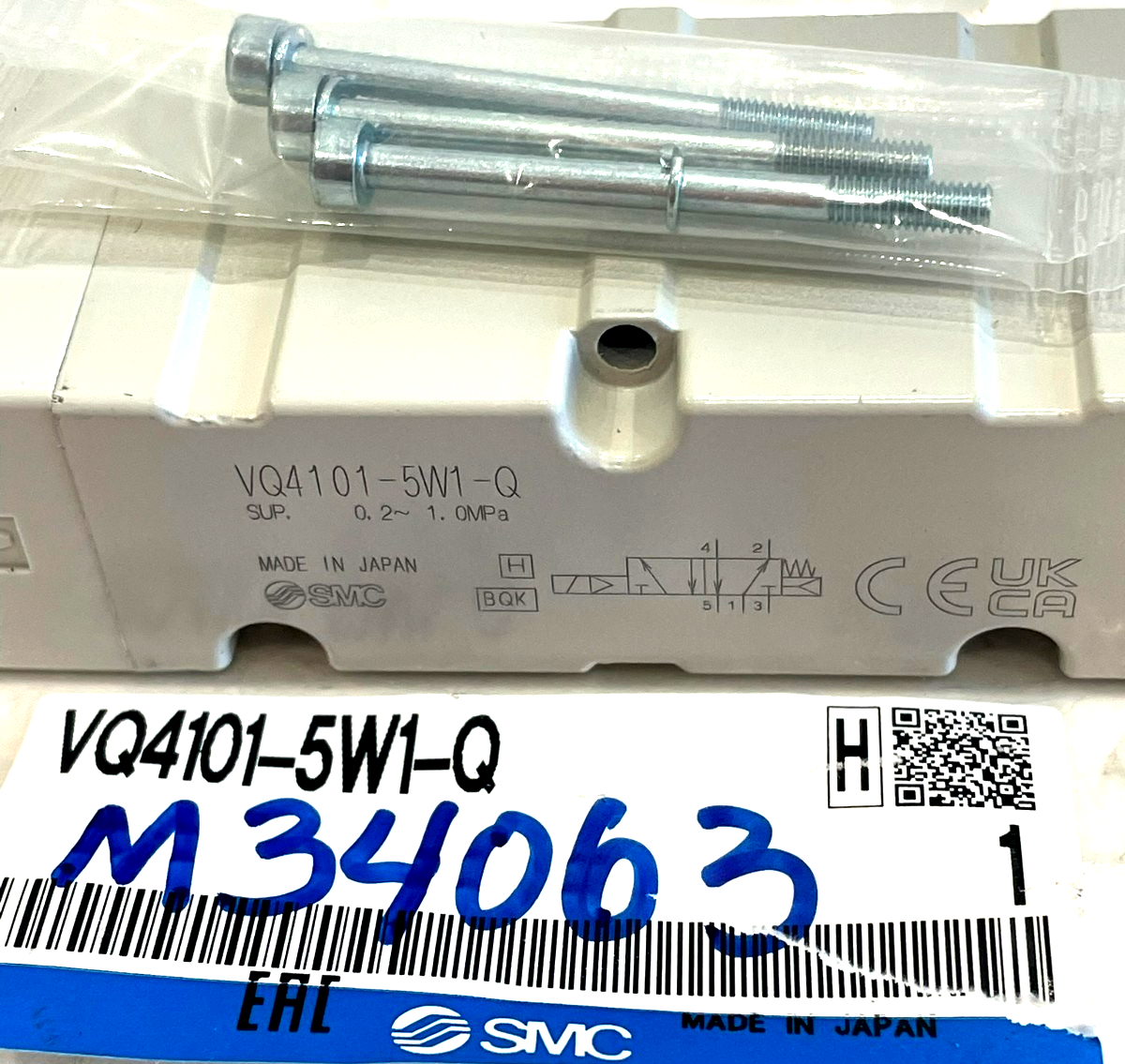NEW SMC VQ4101-5W1-Q SOLENOID VALVE VQ41015W1Q - Image 5