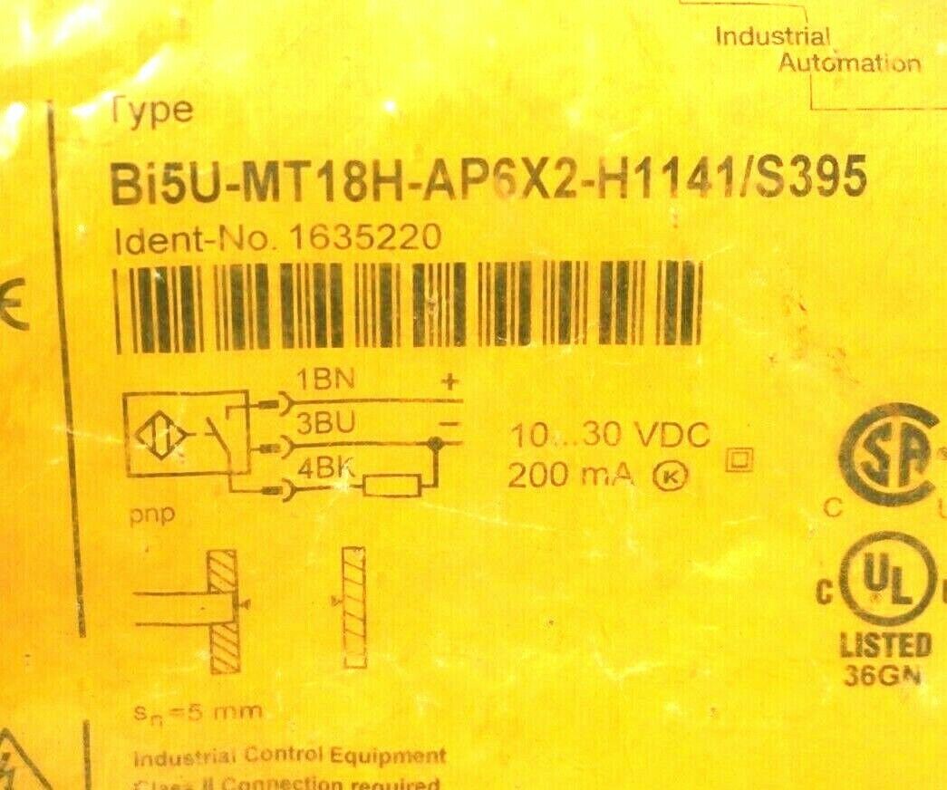 Interruttore BI15U M30 AP6X H1141 Interruttore Di Prossimità TURCK BI15U M30 AP6X H1141 Nuovo Per Automazione Industriale 7530 Ax