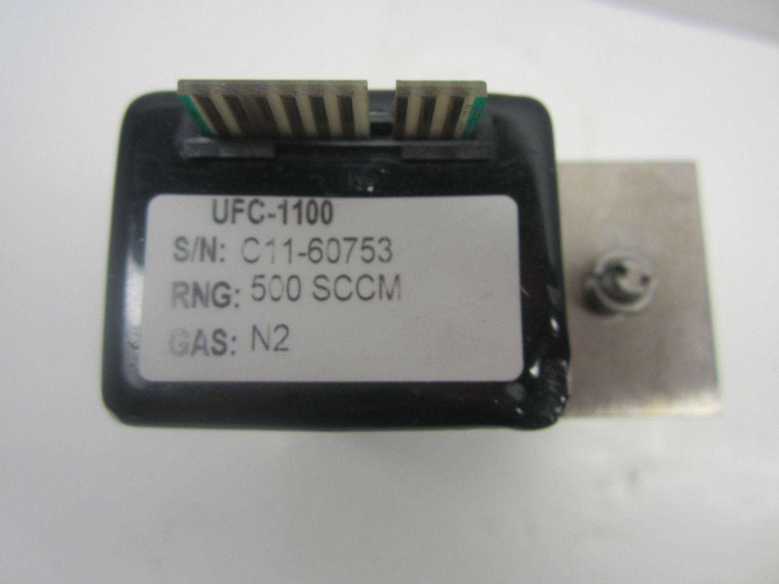Unit Instruments UFC-1100 Mass Flow Controller 500SCCM Gas N2 UFC1100 - Image 3