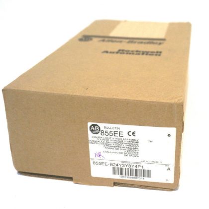 NEW ALLEN BRADLEY 855EE-B24Y3Y8Y4P1 TOWER LIGHT STACK SER.A 855EEB24Y3Y8Y4P1