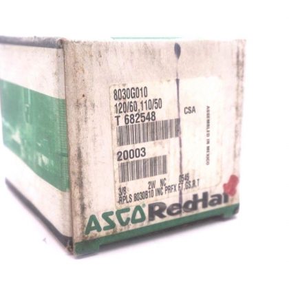 NEW ASCO 8030G010 SOLENOID VALVE 110/120 50/60