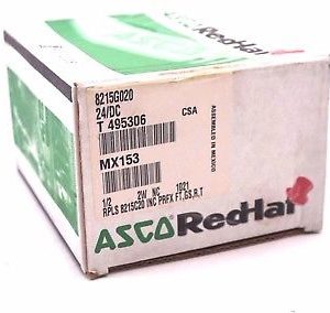 NEW ASCO 8215G020 SOLENOID VALVE 24DC