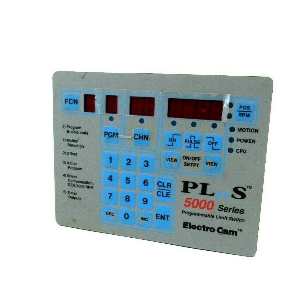 NEW ELECTRO CAM CORP. PS-5121-10-M09 PROGRAMMABLE LIMIT SWITCH PS512110M09
