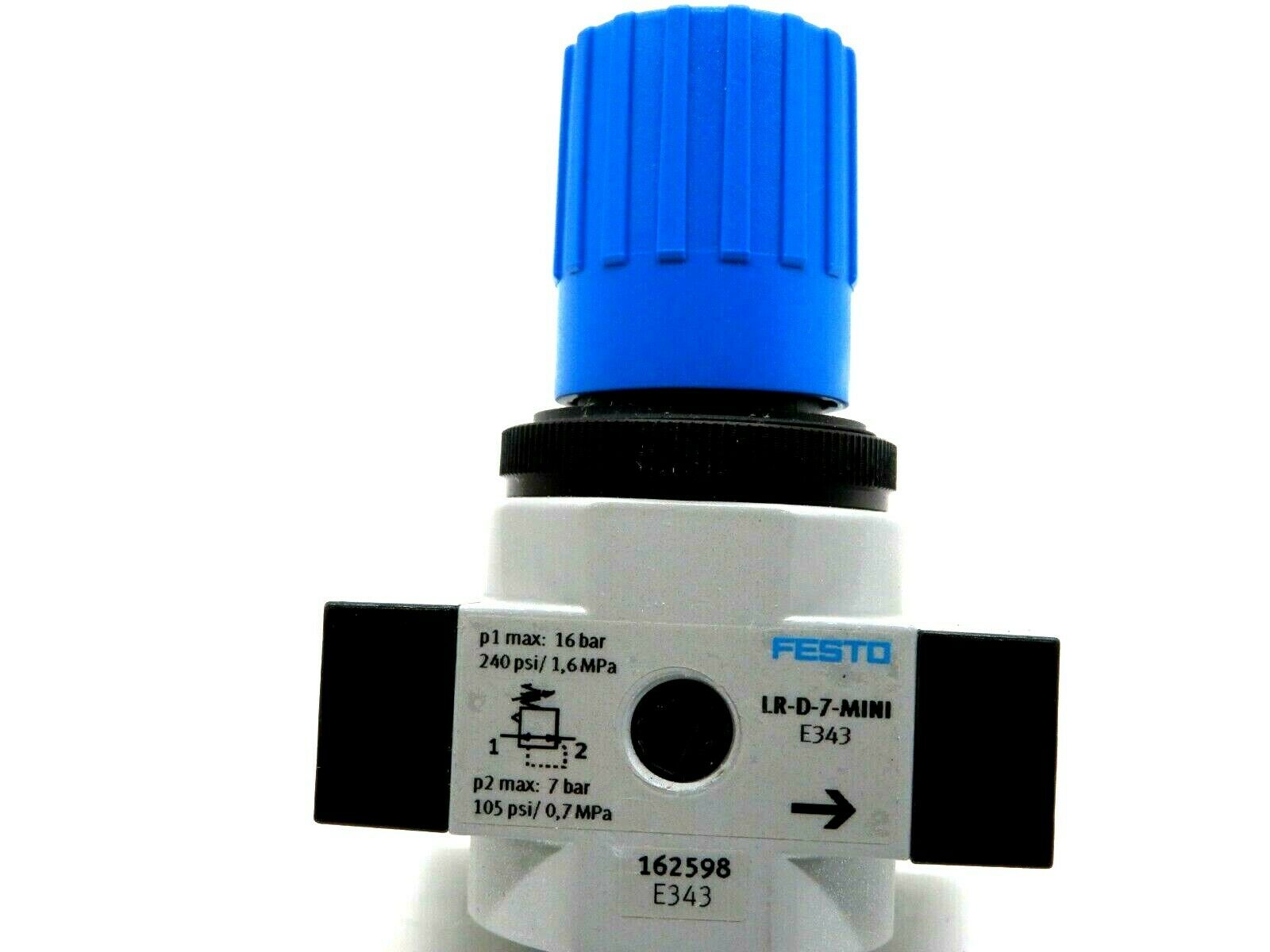 Festo LR-1/8 D-7-0-MINI Pressure Regulator 