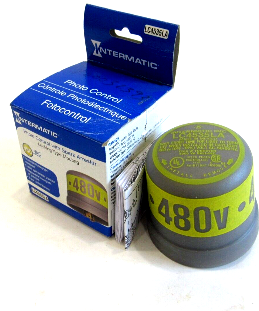 NEW INTERMATIC LC4535LA PHOTO CONTOL WITH SPARK ARRESTER - SB ...