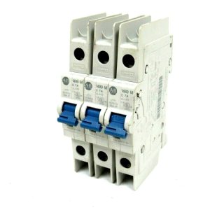 NEW LOT OF 3 ALLEN BRADLEY 1489-M1C070 CIRCUIT BREAKERS 7A 1489M1C070