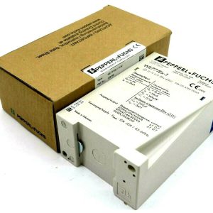 NEW PEPPERL & FUCHS WE 77/EX-1 115V SWITCH AMPLIFIER 129199  WE77EX1115V