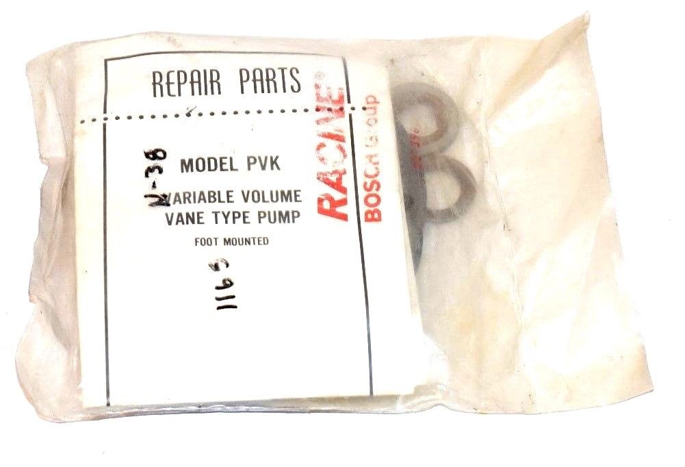 NEW RACINE PVK 722396 VARIABLE VOLUME VANE TYPE PUMP REPAIR KIT