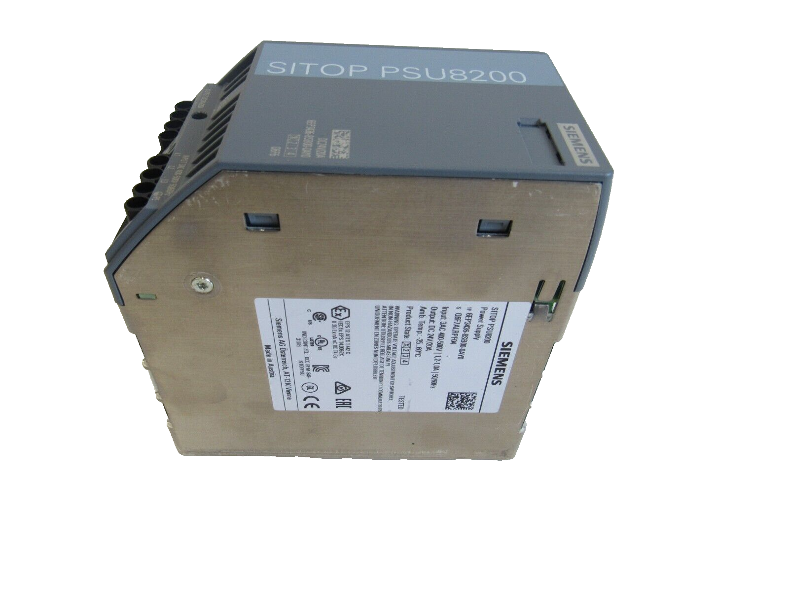 NEW SIEMENS 6EP3436-8SB00-0AY0 POWER SUPPLY SITOP PSU8200 - Image 5