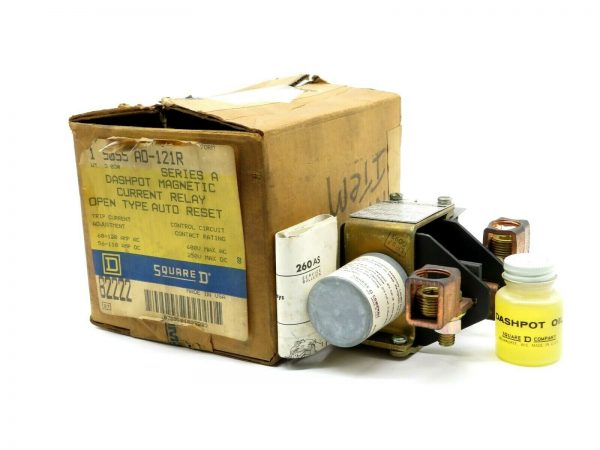 NEW SQUARE D 9055-AO-121R MAGNETIC CURRENT RELAY SERIES A 9055AO121R
