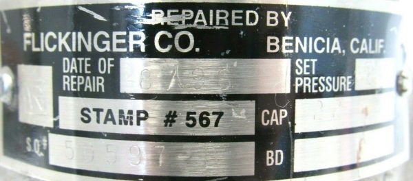 REFURBISHED CROSBY JMBL-81C-A SAFETY VALVE 15PSI JMBL81CA - Image 4