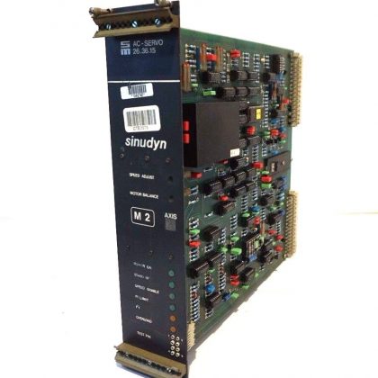 REPAIRED SIEB & MEYER 26.36.15 AC SERVO AMPLIFIER 263615