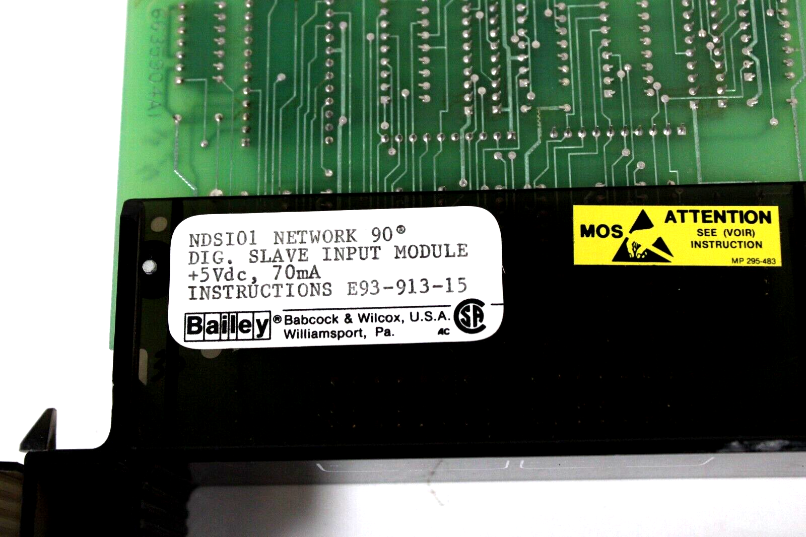 USED BAILEY NDS101-6635905A1 DIGITAL INPUT MODULE NDS1016635905A1 - Image 7