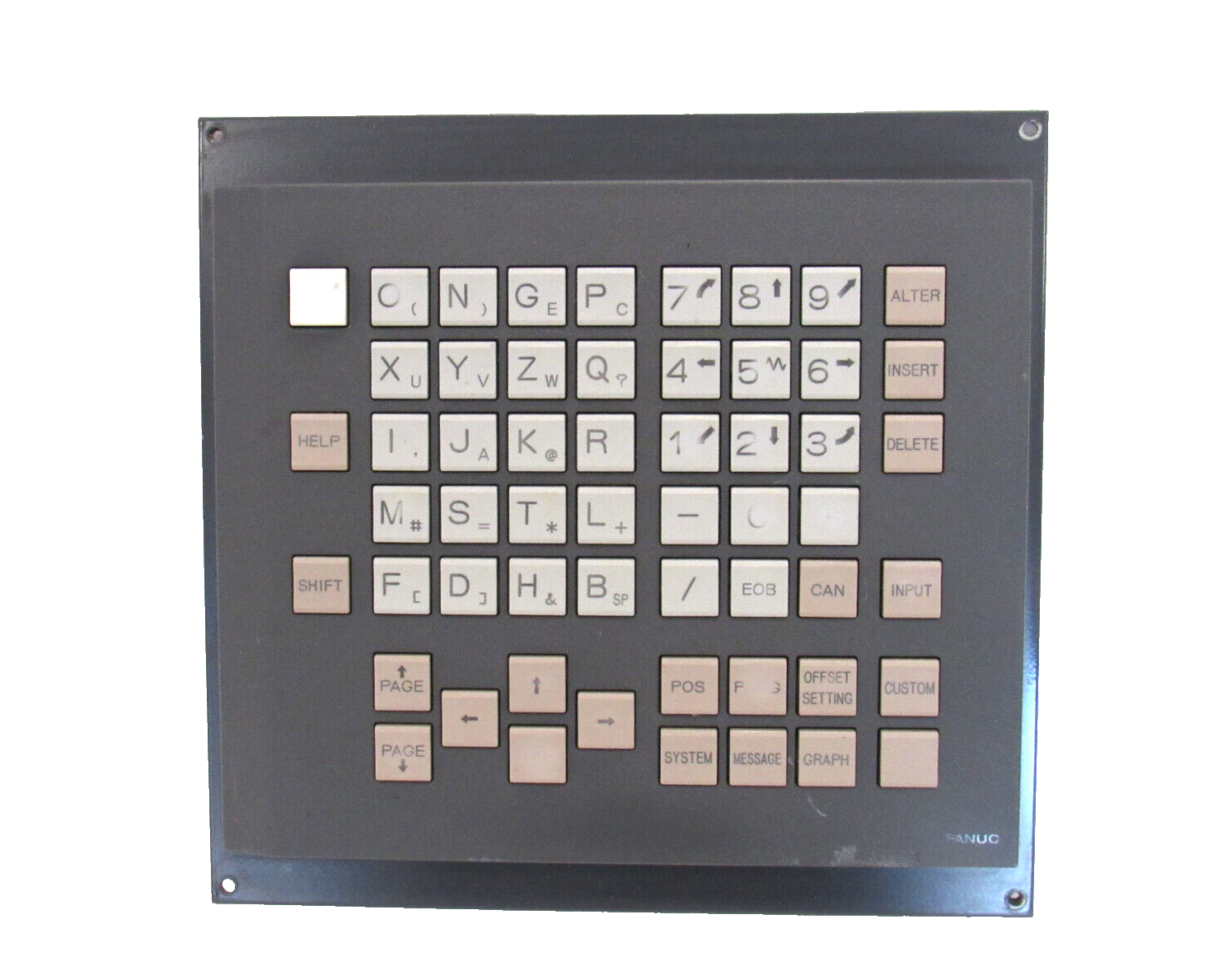 USED FANUC A02B-0236-C125/MBR KEYPAD A02B0236C125MBR - Image 3