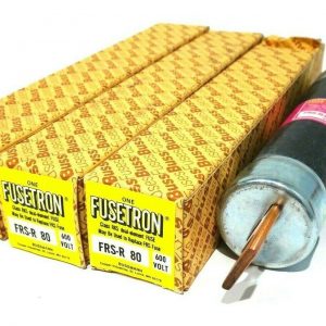 3 NEW BUSSMANN FUSETRON FRS-R-80 FUSES FRSR80