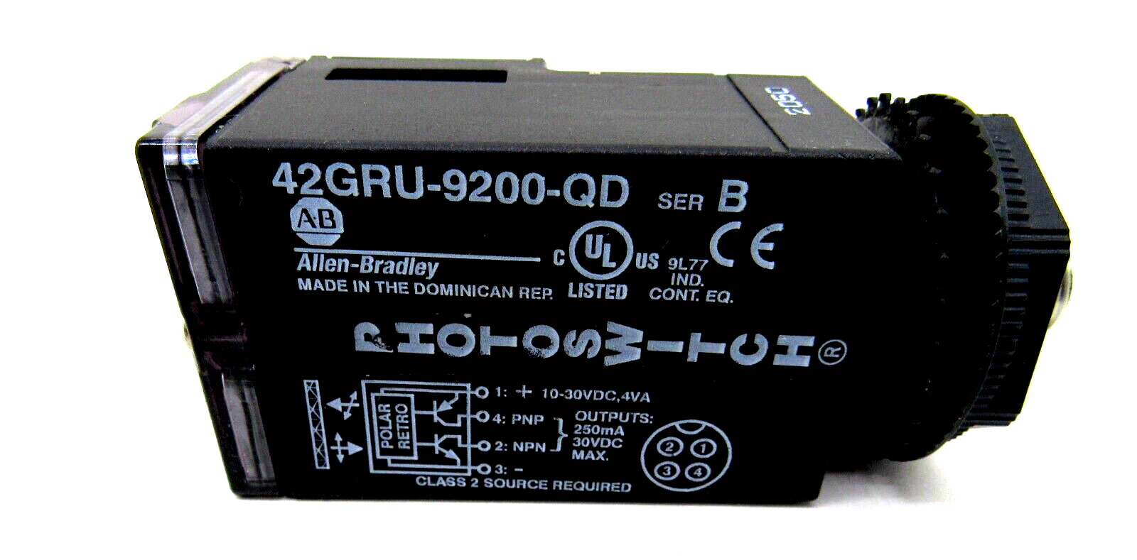 ALLEN BRADLEY 42GRU-9200-QD PHOTOSWITCH 42GRU9200QD NEW SURPLUS OPEN BAG - Image 3